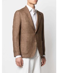 Blazer marron Lardini