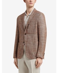 Blazer marron Ermenegildo Zegna