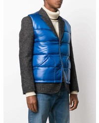 Blazer matelassé bleu Junya Watanabe