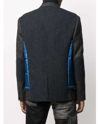 Blazer matelassé bleu Junya Watanabe MAN