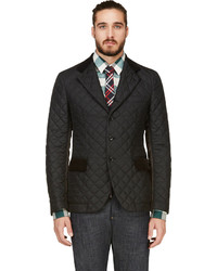 Blazer matelassé noir Junya Watanabe