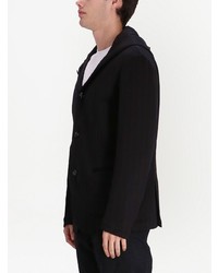 Blazer matelassé noir Emporio Armani