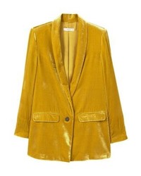 Blazer moutarde Mango