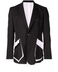 Blazer noir et blanc Sulvam