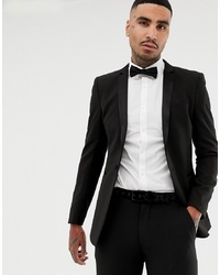 Blazer noir ASOS DESIGN