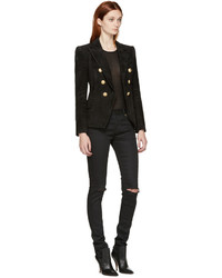 Blazer noir Balmain