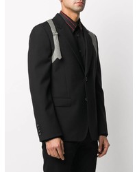 Blazer noir Alexander McQueen