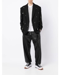 Blazer noir Feng Chen Wang