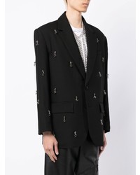 Blazer noir Feng Chen Wang