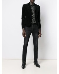 Blazer noir Saint Laurent