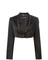 Blazer noir Dolce & Gabbana Vintage