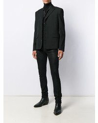 Blazer noir Saint Laurent