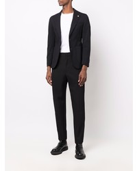 Blazer noir Luigi Bianchi Mantova