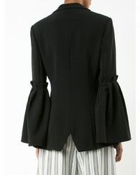 Blazer noir Christian Siriano