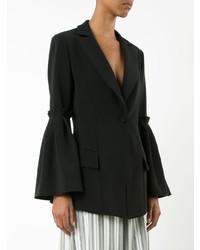 Blazer noir Christian Siriano