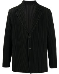 Blazer noir Homme Plissé Issey Miyake