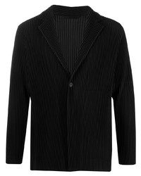 Blazer noir Homme Plissé Issey Miyake