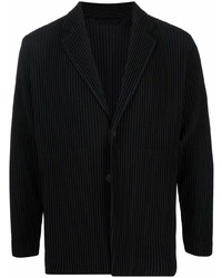 Blazer noir Homme Plissé Issey Miyake