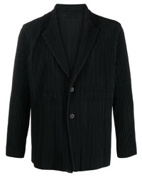 Blazer noir Homme Plissé Issey Miyake