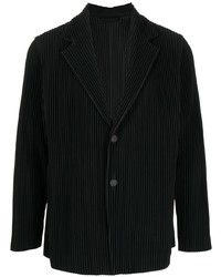 Blazer noir Homme Plissé Issey Miyake