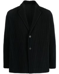 Blazer noir Homme Plissé Issey Miyake