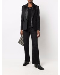 Blazer noir Amiri