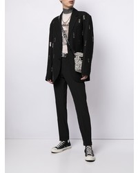 Blazer noir Feng Chen Wang