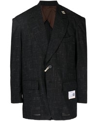 Blazer noir Maison Mihara Yasuhiro