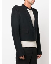 Blazer noir Rick Owens