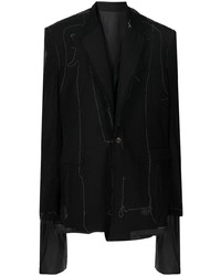 Blazer noir Nicolas Andreas Taralis