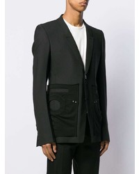 Blazer noir Rick Owens