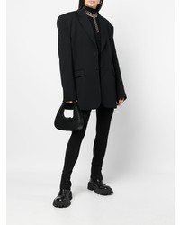 Blazer noir Vetements