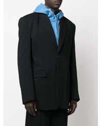 Blazer noir Vetements