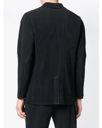 Blazer noir Homme Plissé Issey Miyake