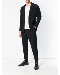 Blazer noir Homme Plissé Issey Miyake