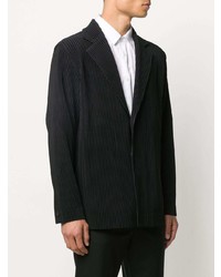 Blazer noir Homme Plissé Issey Miyake