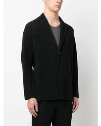 Blazer noir Homme Plissé Issey Miyake