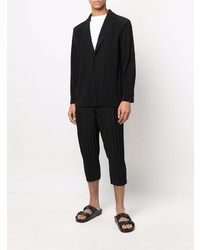 Blazer noir Homme Plissé Issey Miyake