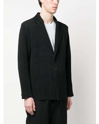 Blazer noir Homme Plissé Issey Miyake