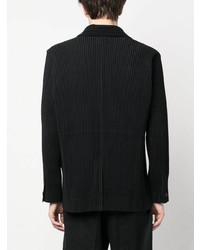 Blazer noir Homme Plissé Issey Miyake