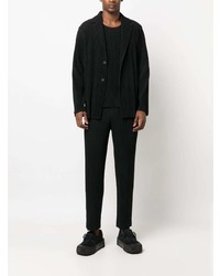 Blazer noir Homme Plissé Issey Miyake