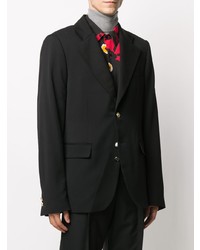 Blazer noir Wales Bonner