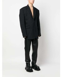 Blazer noir Vetements