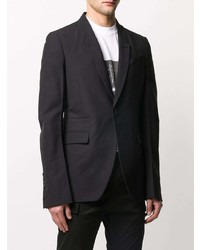 Blazer noir Rick Owens