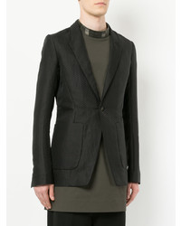 Blazer noir Rick Owens