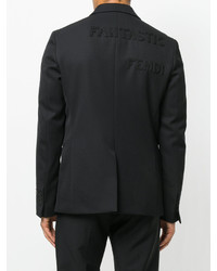 Blazer noir Fendi