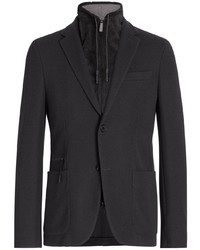 Blazer noir Zegna