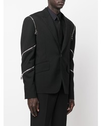 Blazer noir Alexander McQueen