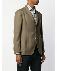 Blazer olive Gabriele Pasini