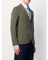 Blazer olive Harris Wharf London